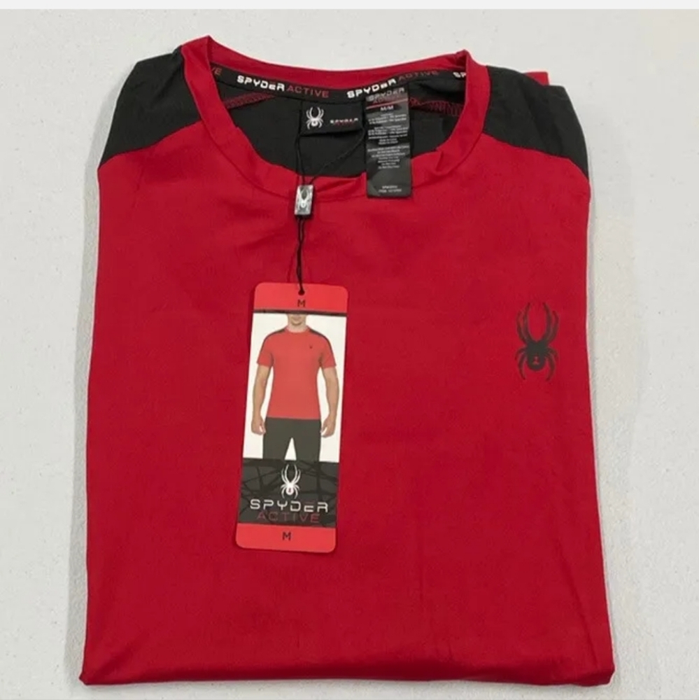 Spyder Active Men's Short Sleeve Top - Picture 3 of 6